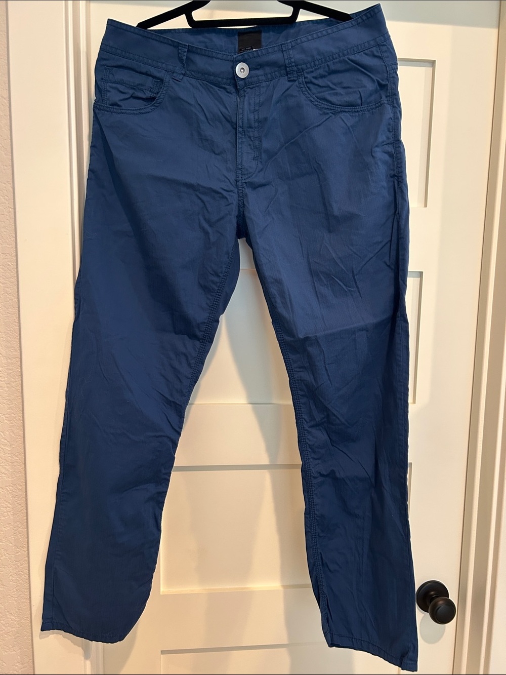 Bar III Blue Men’s Casual Pants with Front Pocket